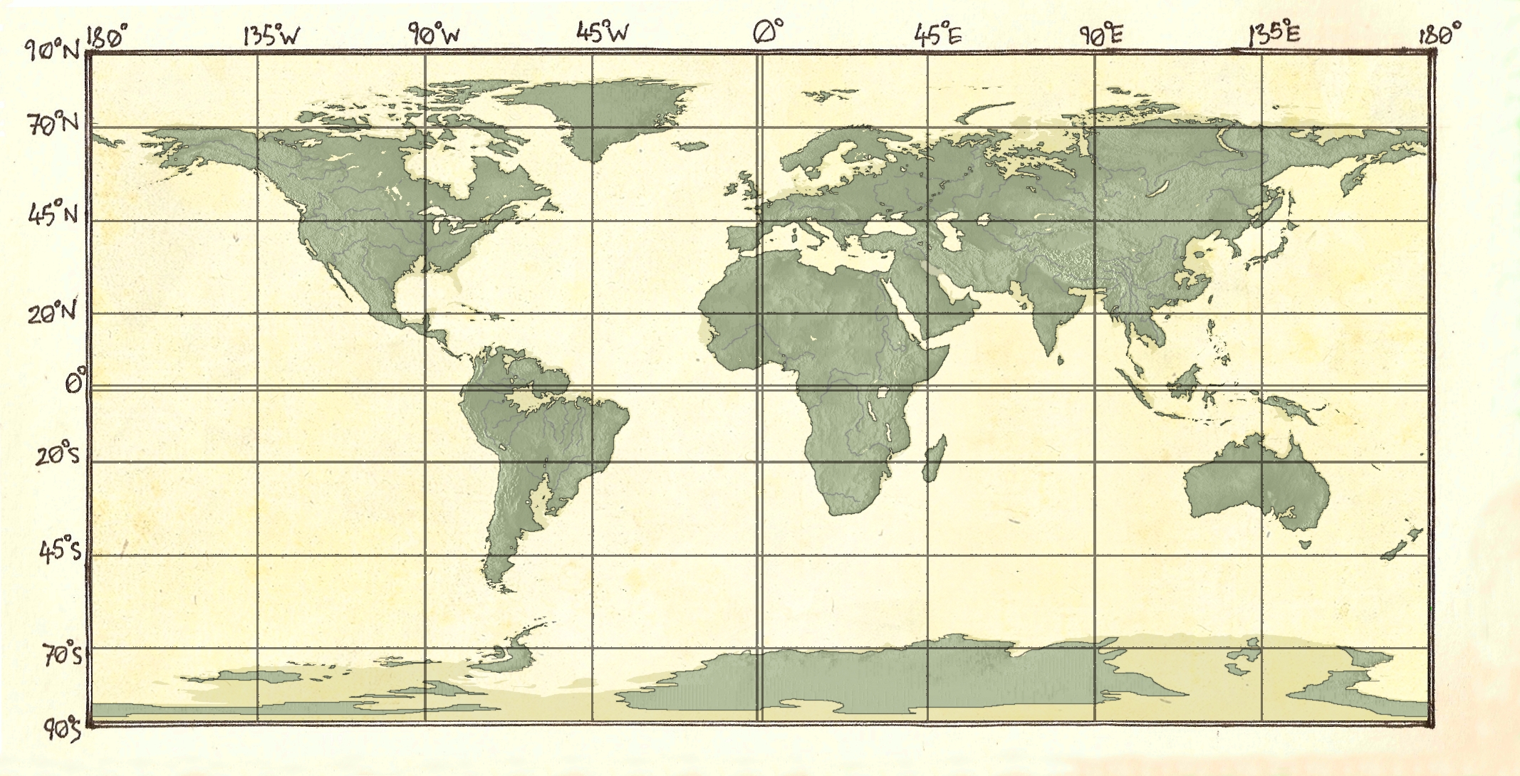 Earth Future World Map 